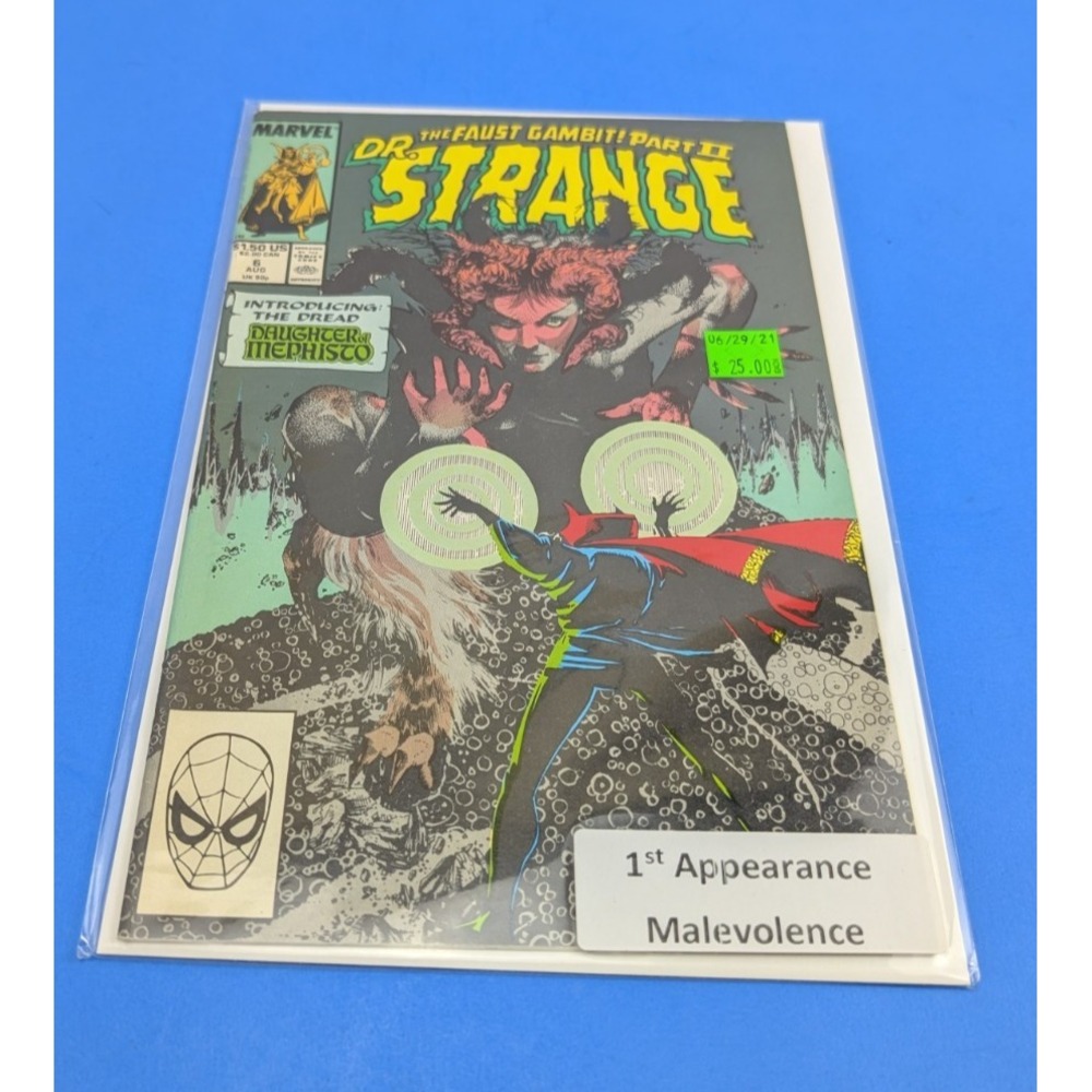 Doctor Strange Sorcerer Supreme #6 (Marvel 1989) 1st app Mephista - Mordo Origin